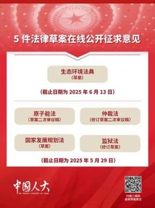 《生態(tài)環(huán)境法典（草案）》丨建立重點產品強制使用再生材料比例辦法